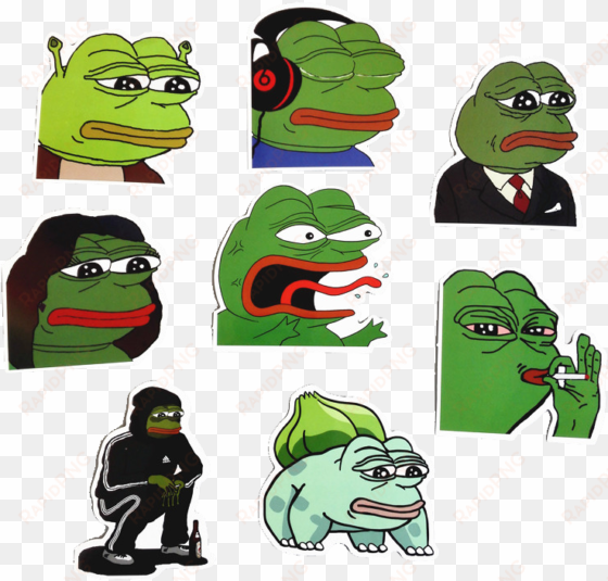 pepe meme sticker collection *free shipping* - angry pepe hoodie (pullover)