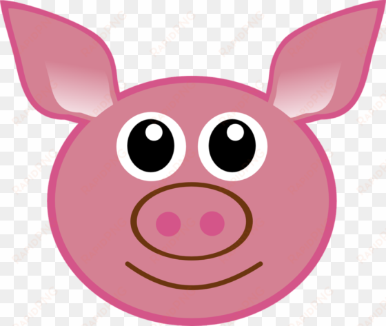 peppa pig party - pig face drawing