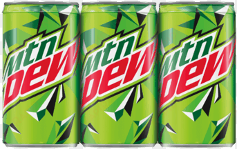 pepsi-cola® mini cans - mountain dew mini can