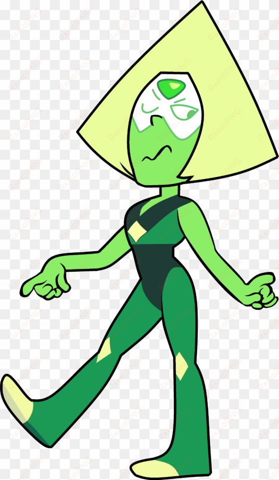 peridot sassy looking back - peridot steven universe