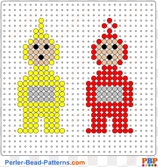 perler bead pattern teletubbies - hama beads de hallowee