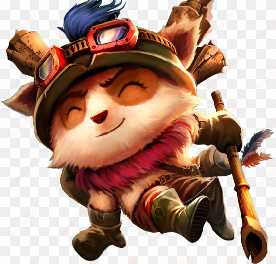 personagens de lol png - teemo transparent