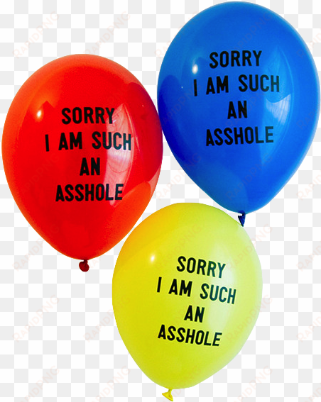 personal balloons png transparent magic mystery tour - sorry i m such an asshole balloons