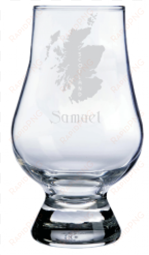 personalized scotland glencairn whisky glass - scotland themed glencairn whisky glass