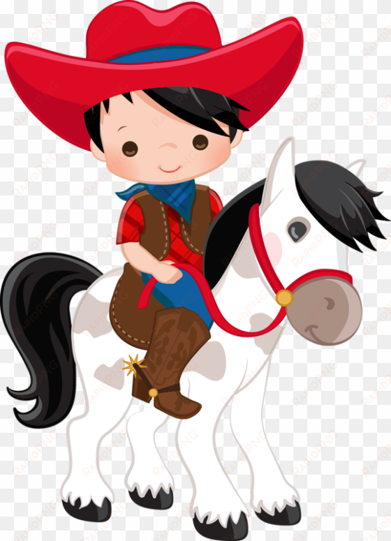 personnages, illustration, individu, personne, gens - cowboys clipart