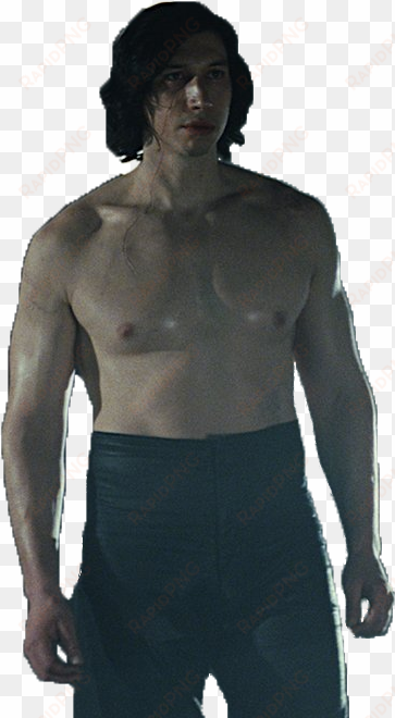 personshirtless kylo ren - kylo ren standing