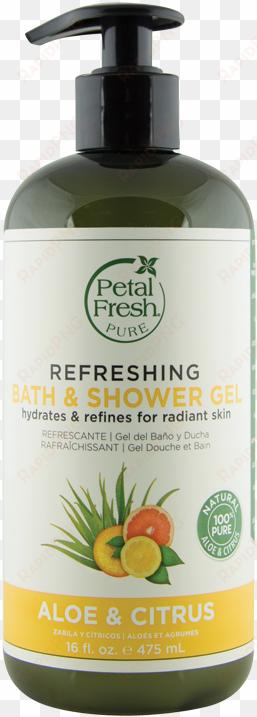 petal fresh aloe & citrus bath & shower gel