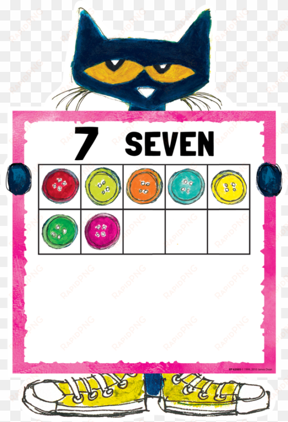 pete the cat numbers 0-20 bulletin board alternate - pete the cat numbers