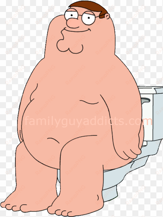 peter on the toilet - peter griffin on toilet