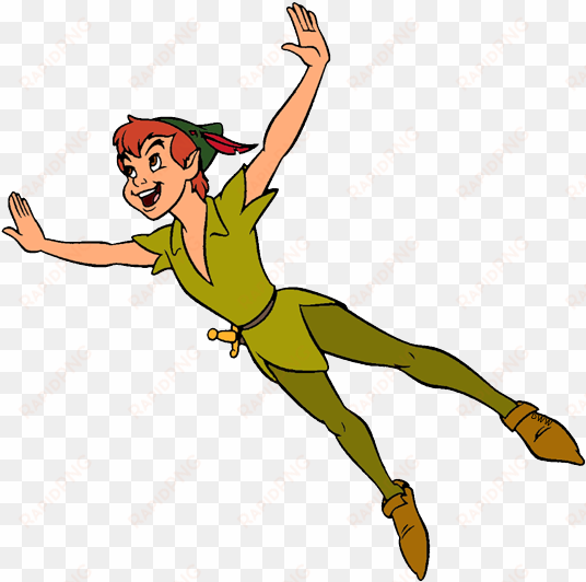 peter pan flying clipart - disney peter pan flying