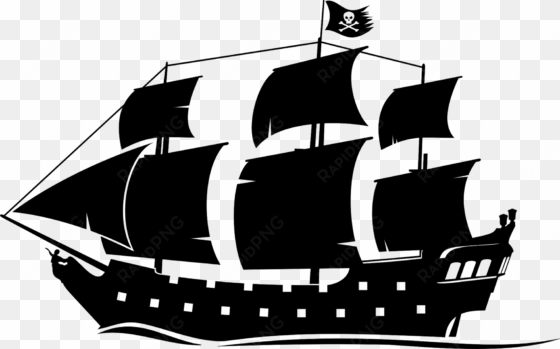 peter pan ship png - black pearl ship clipart