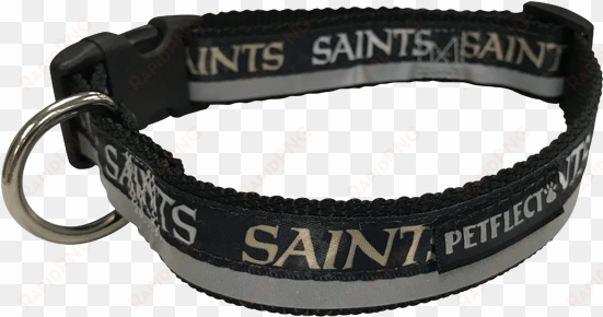 petflect new orleans saints dog collar - dog collar