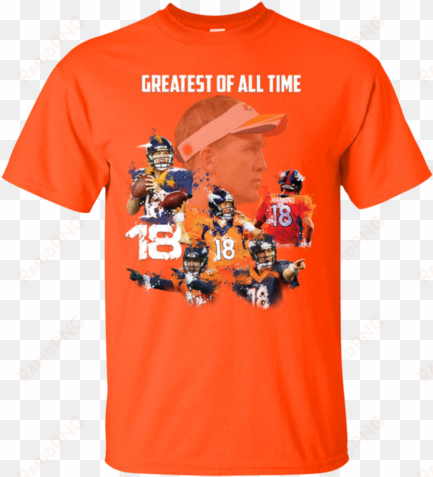 peyton manning goat custom ultra cotton t-shirt - peyton manning goat shirt