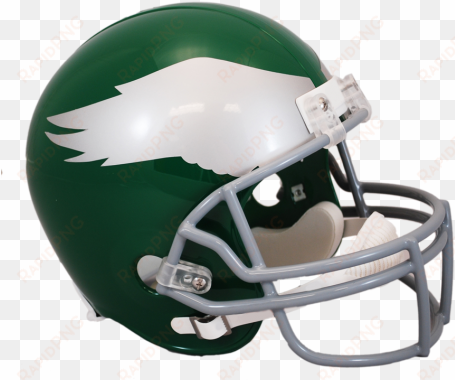 Philadelphia Eagles Vsr4 Replica Throwback Helmet - Old Philadelphia Eagles Helmet transparent png image
