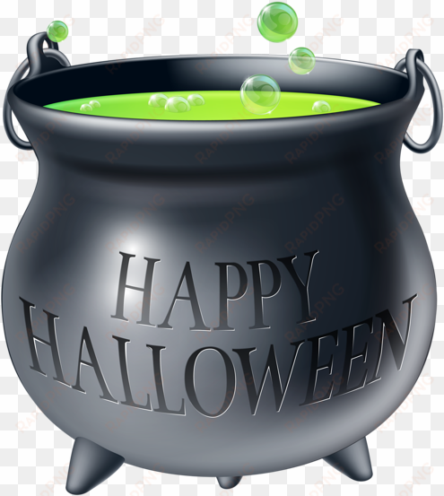 photo about cartoon halloween witch's cauldron with - halloween cauldron