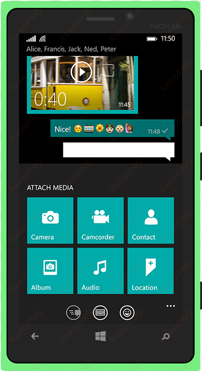 Photo And Video Sending - Whatsapp transparent png image
