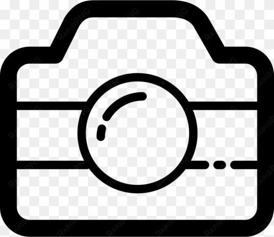 photo camera outline - camera icon png white