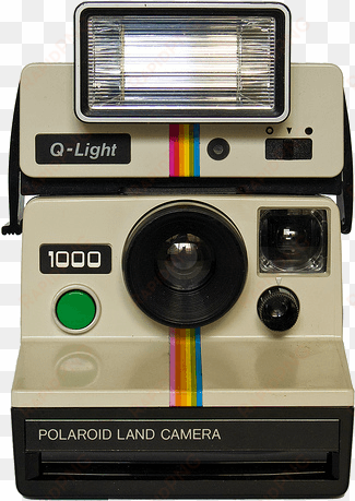 photo cameras - old polaroid camera png