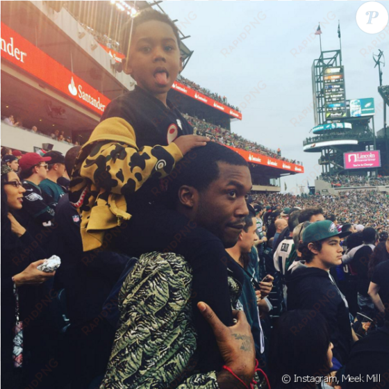 photo de meek mill et son fils, papi - fils de meek mill