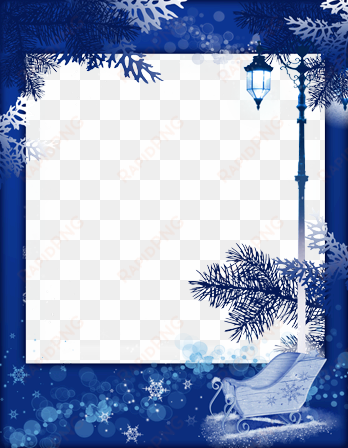 photo frame - winter magic - cornici inverno