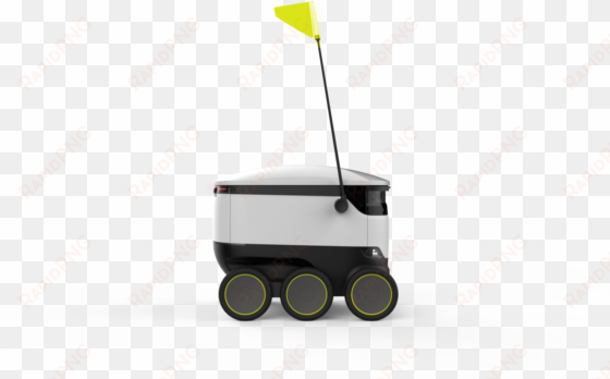 photo of six-wheeled delivery robot - starship technologies