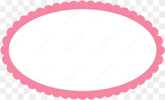 photoscape brushes frames cutes rosinha - frame oval rosa png