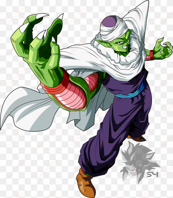 piccolo bape png png black and white library - dbz piccolo png