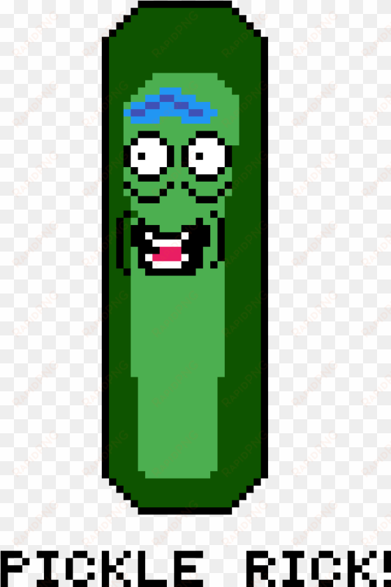 pickle rick - illustration