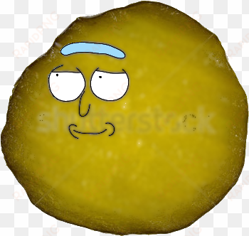 Pickleposttiny Pickle Rick - Sweet Lemon transparent png image