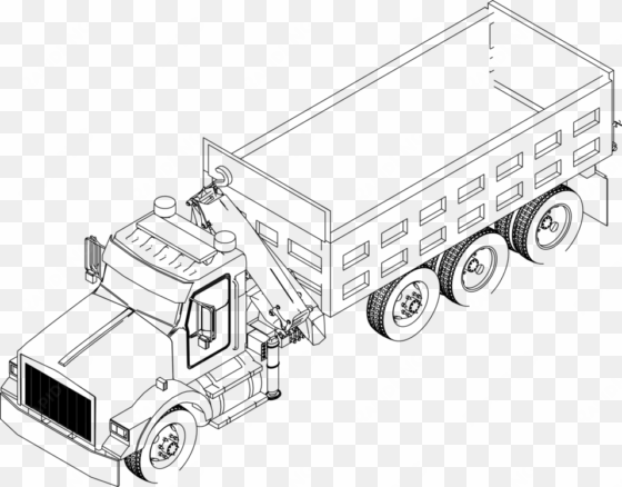 pickup truck motor vehicle coloring book - line drawing truck