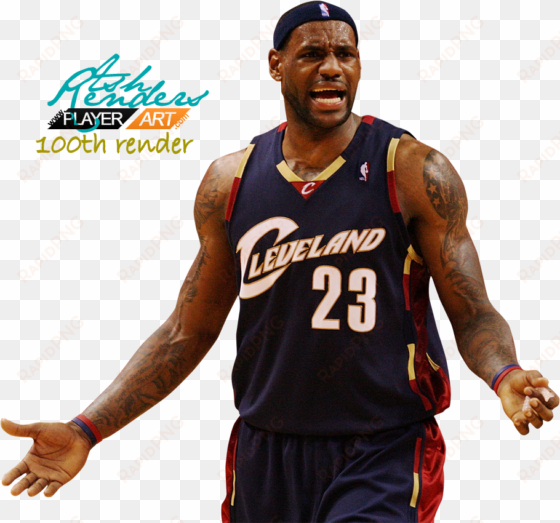 pics for > lebron james png - lebron james #23 cleveland cavaliers 2003-04 swingman