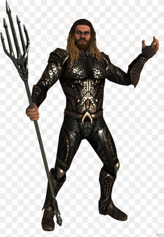 picture black and white aquaman transparent trident - injustice 2 aquaman skins