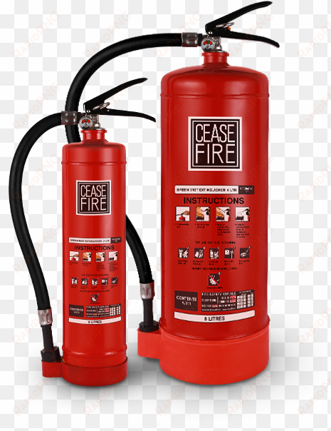 picture - foam fire extinguisher sizes