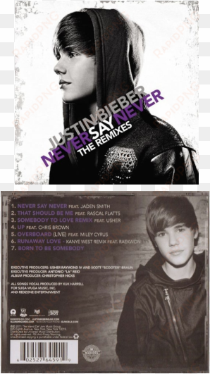 picture - justin bieber: never say never - the remixes cd