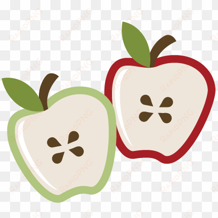 picture library download apple slices clipart - scalable vector graphics