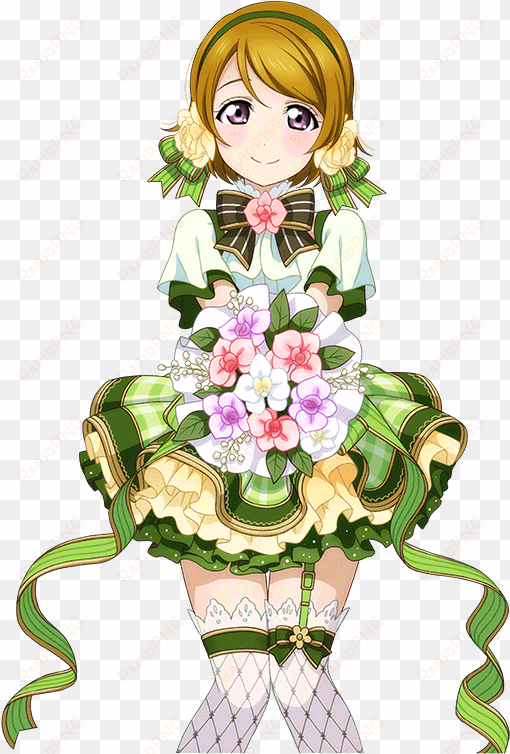 picture library stock love live muse cards idolized - lovelive!! bouquet hand flower awaken hanayo koizumi