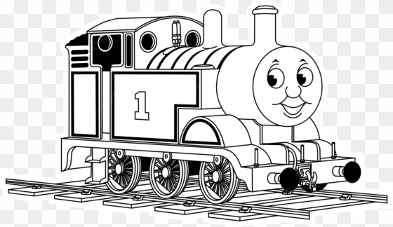 picture library stock the tank engine coloring page - thomas the tank engine black and white