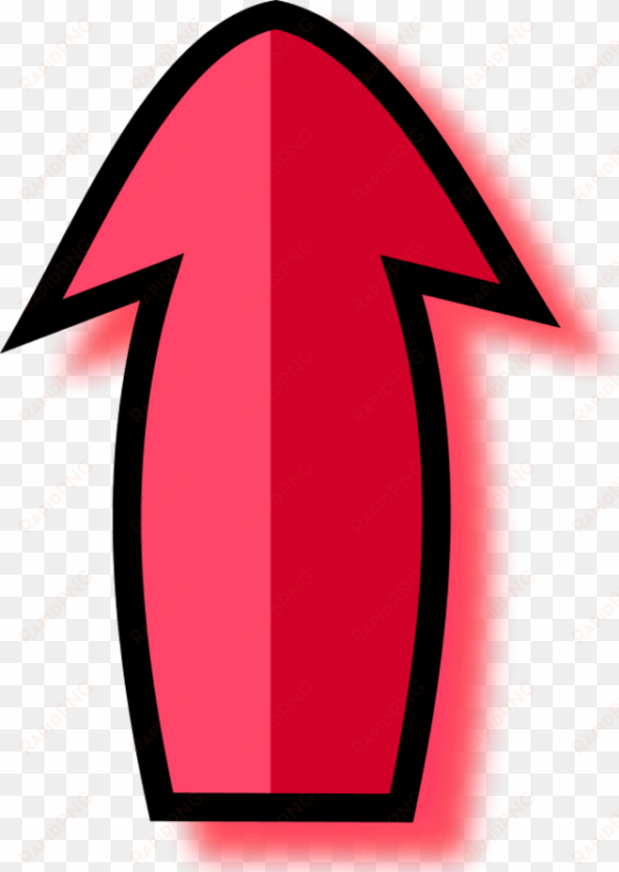 picture of an arrow pointing down - blue arrow pointing up