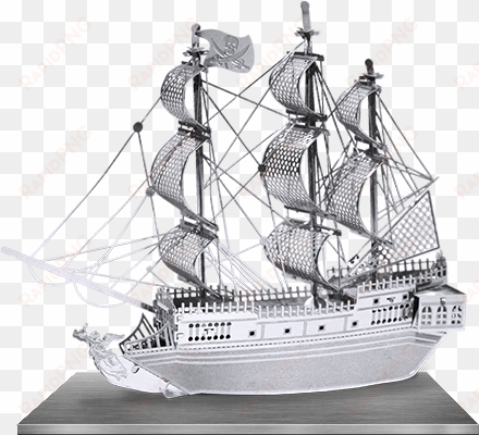 picture of black pearl pirate ship - metal earth models black pearl