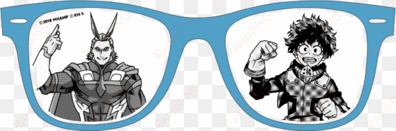 picture of boku no hero academia jins paint glasses - jins