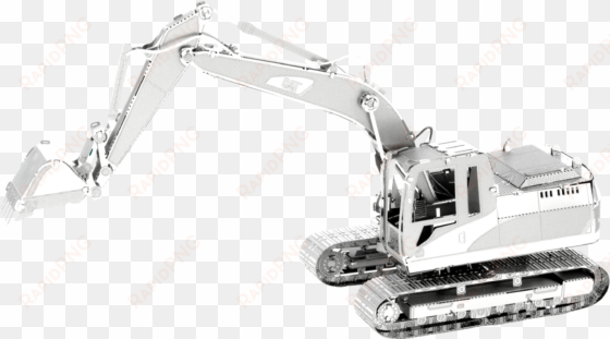 picture of cat excavator - fascinations metal earth cat excavator 3d metal model