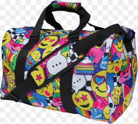 picture of emoji party duffle bag - duffel bag