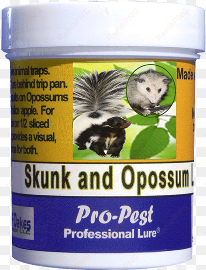 picture of pro pest skunk and possum lure - pro-pest squirrel lure (4 oz)