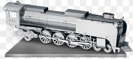 picture of steam locomotive - metal earth 3d metal model - steam locomotive