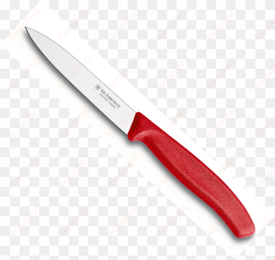 picture of victorinox red paring knife - utility knife