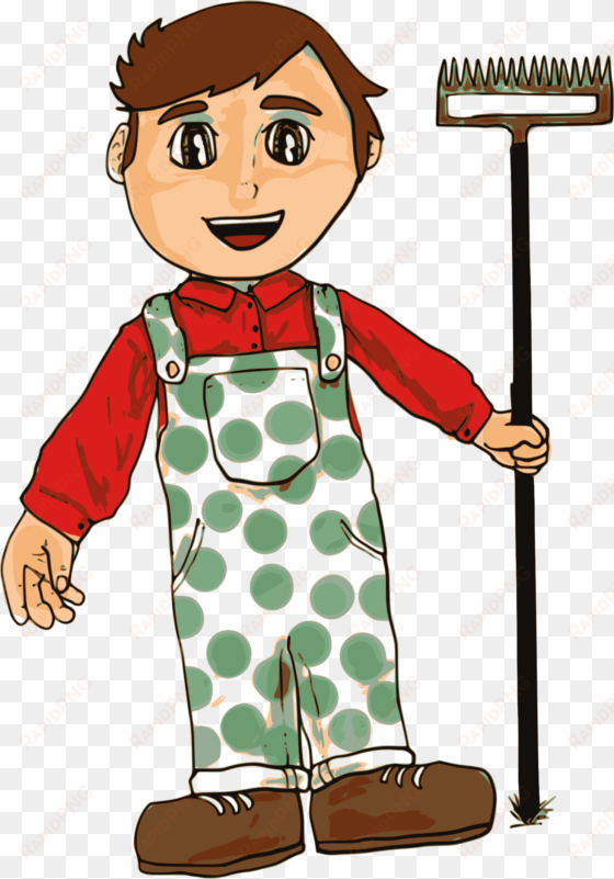 picture royalty free download farmer boy big image - farmer boy clipart