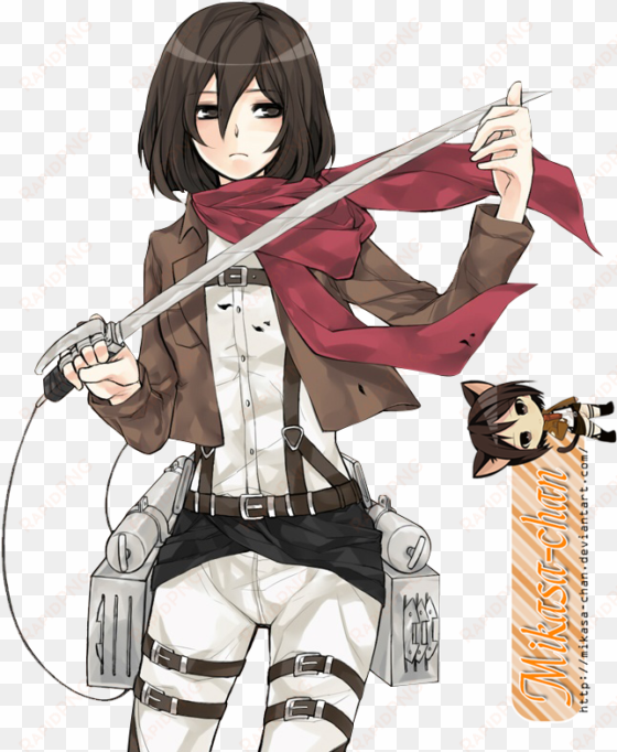 picture royalty free stock shingeki no kyojin mikasa - attack on titan mikasa render