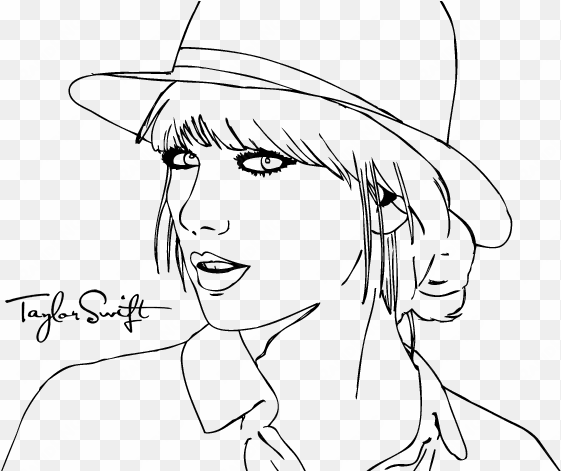 picture stock taylor swift - people coloring pages to print