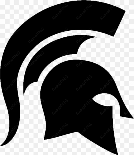 picture transparent - spartan helmet logo png