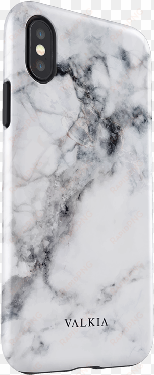 picture transparent stock arctic white iphone case - marble case